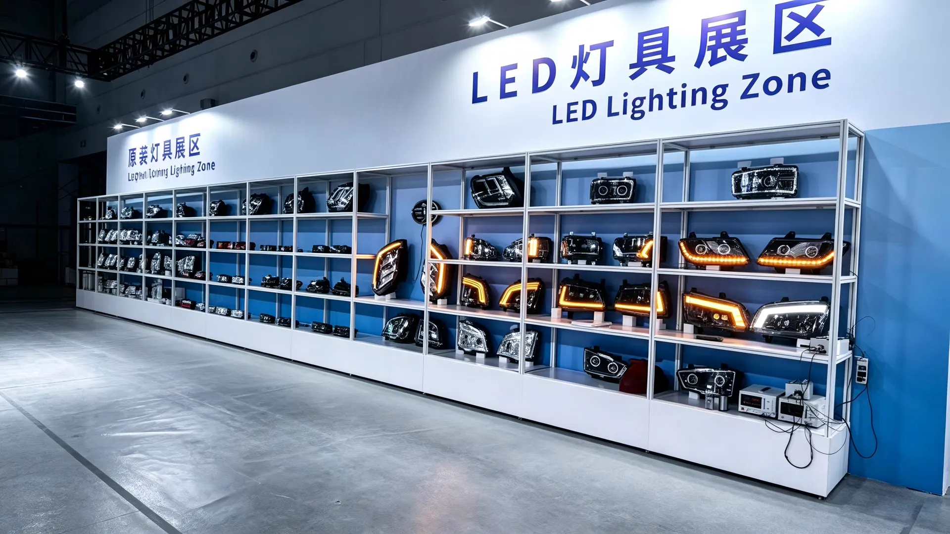Truck-parts trade-show display 7
