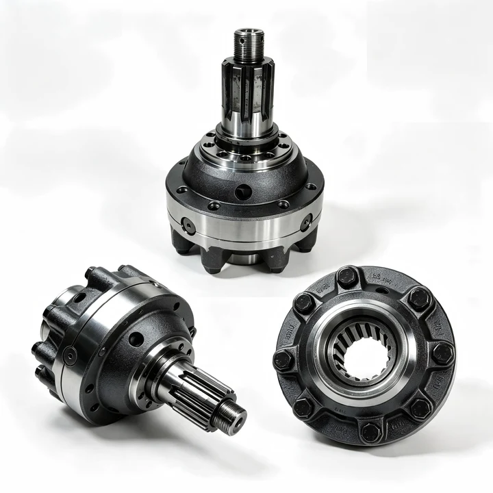 Truck chassis and axle components