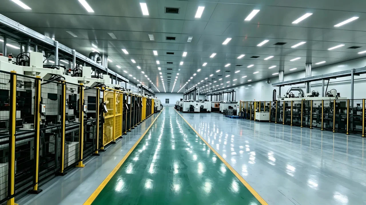 Inside the component production workshop